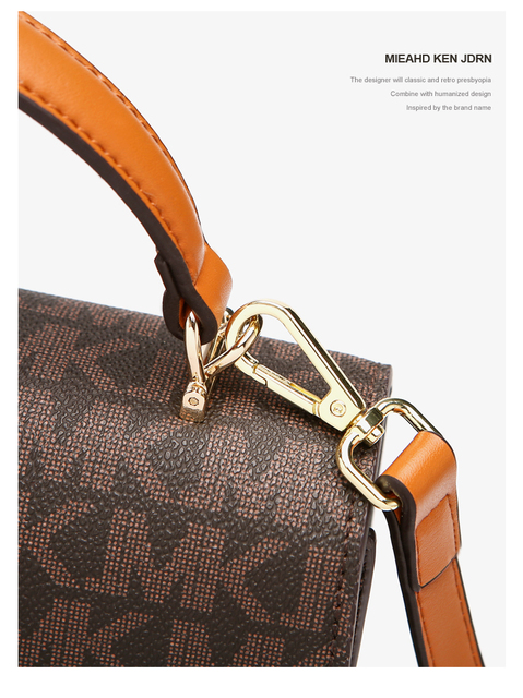 Luksusowe skórzane torebki na ramię dla kobiet z marki 2020 MKJ080 - Wianko - 11