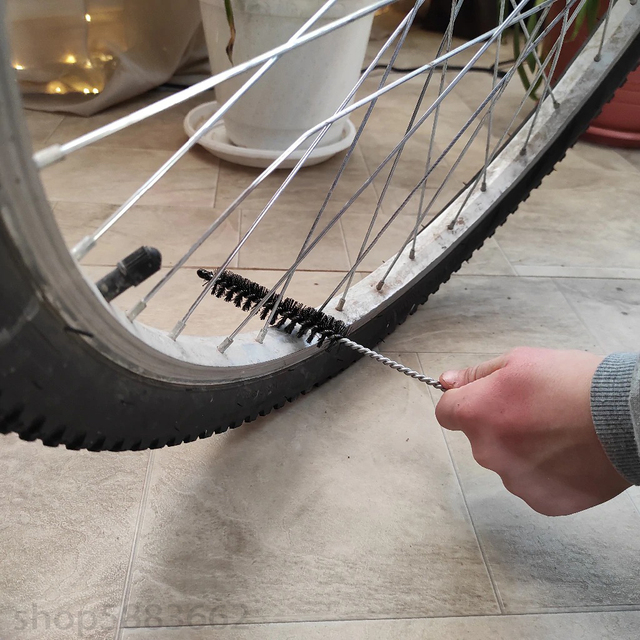 Środek do czyszczenia łańcucha rowerowego w zestawie ze szczotką – idealny dla MTB i motocykli - Wianko - 8