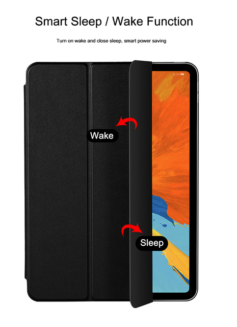 Stojak PU skórzany pokrowiec do Samsung Galaxy Tab E 9.6 cala SM-T560 SM-T561 z funkcją Auto Wake/Sleep - Wianko - 3