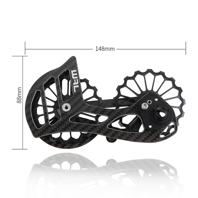 Manetka regulowana na 17T carbon fiber17T stosowana do Shimano SRAM - Wianko - 2