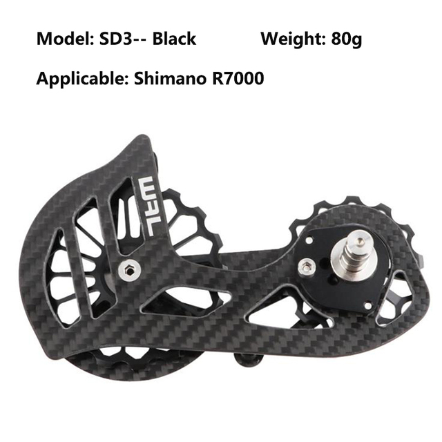 Manetka regulowana na 17T carbon fiber17T stosowana do Shimano SRAM - Wianko - 11