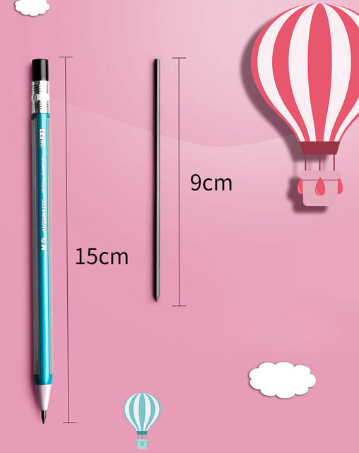 Kreatywny ołówek automatyczny 2.0mm 2B dla dzieci i dziewczynki, idealny do pisania, malowania i szkicowania - Wianko - 3