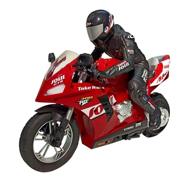 Motocykl RC z pilotem 2.4G do driftu, samobalansujący gyro, fantastyczne evotechROX Stunt samochód sportowy, zabawka dla chłopca, prezent - Wianko - 16
