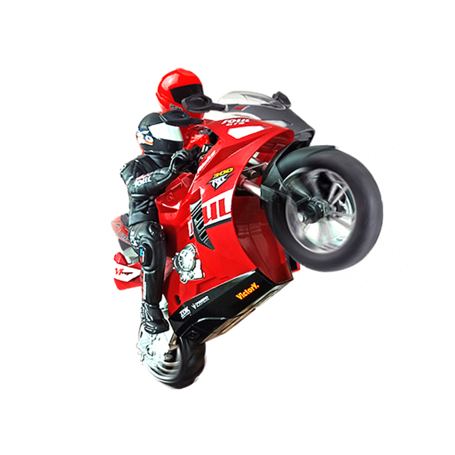 Motocykl RC z pilotem 2.4G do driftu, samobalansujący gyro, fantastyczne evotechROX Stunt samochód sportowy, zabawka dla chłopca, prezent - Wianko - 20