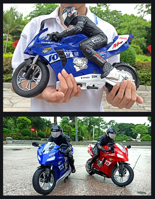 Motocykl RC z pilotem 2.4G do driftu, samobalansujący gyro, fantastyczne evotechROX Stunt samochód sportowy, zabawka dla chłopca, prezent - Wianko - 15