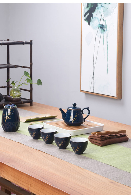 Zestaw 2 sztuk Dehua Retro ceramika do herbaty - filiżanka i miska, ręcznie wykonane, chiński ceramiczny - Wianko - 1