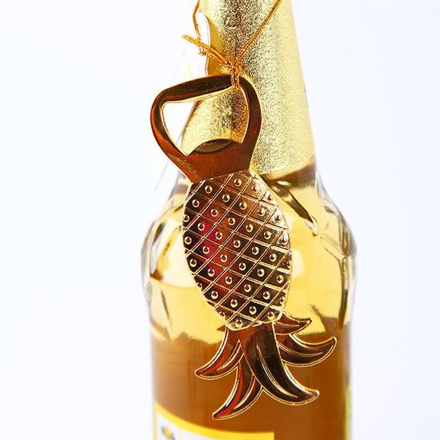 Kreatywny otwieracz do butelek w kształcie ananasa - idealny upominek weselny, codziennego użytku, szybkie otwieranie piwa - Wianko - 5