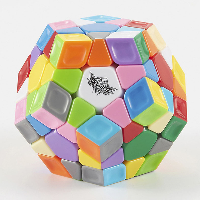 Cyclone Boy Megaminxed Cube 3x3 - Magiczna kostka Rubika 3-warstwowa, Prędkościowa kostka miksująca Wumofang 3x3x3, dla dzieci - Wianko - 1
