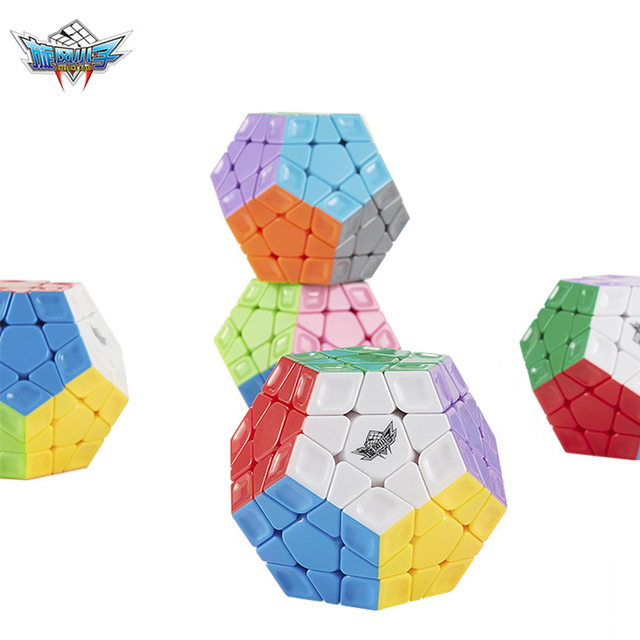 Cyclone Boy Megaminxed Cube 3x3 - Magiczna kostka Rubika 3-warstwowa, Prędkościowa kostka miksująca Wumofang 3x3x3, dla dzieci - Wianko - 6