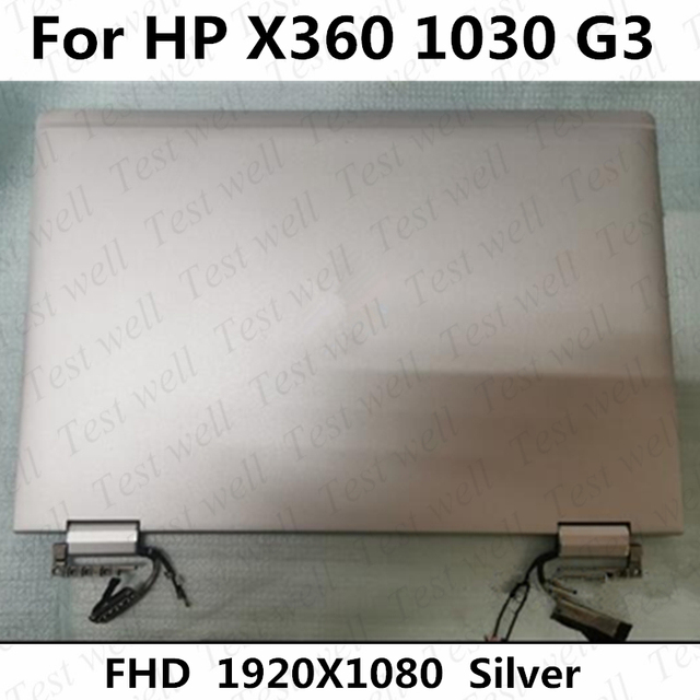 Ekran LCD dotykowy M133NVF3 R1 13.3 cala z montażem digitizera dla laptopa HP EliteBook x360 1030 G3, P/N: L04919-N31, 1920x1080 - Wianko - 3