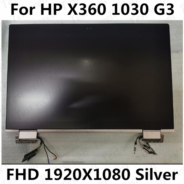 Ekran LCD dotykowy M133NVF3 R1 13.3 cala z montażem digitizera dla laptopa HP EliteBook x360 1030 G3, P/N: L04919-N31, 1920x1080 - Wianko - 4