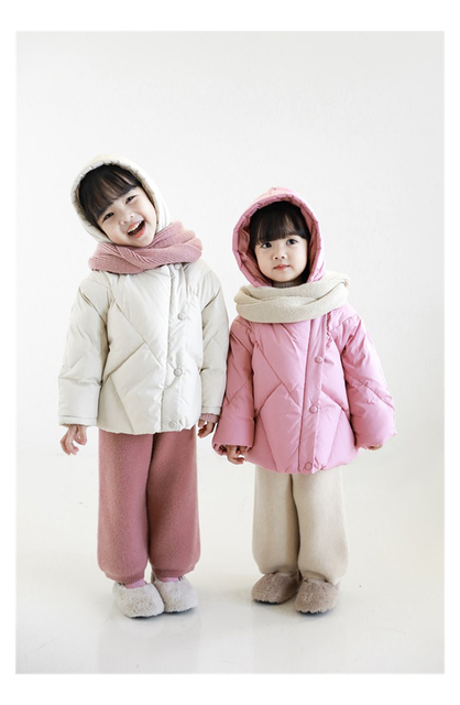 Nowe zimowe dziewczęce aksamitne spodnie z dzianiny - grube, czyste i dopasowane - Wianko - 26