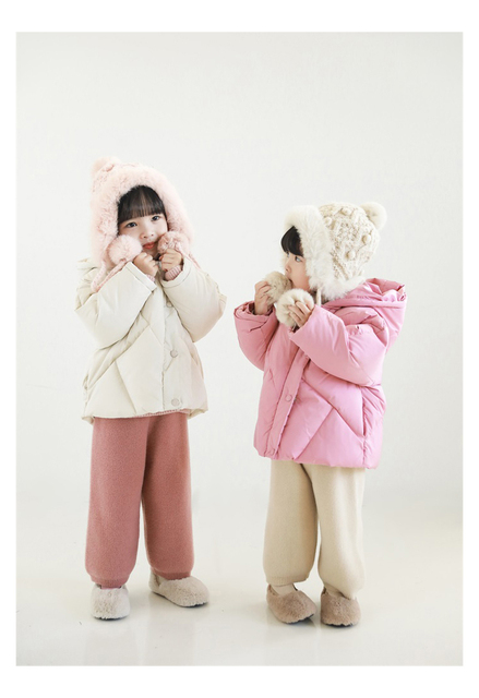 Nowe zimowe dziewczęce aksamitne spodnie z dzianiny - grube, czyste i dopasowane - Wianko - 24