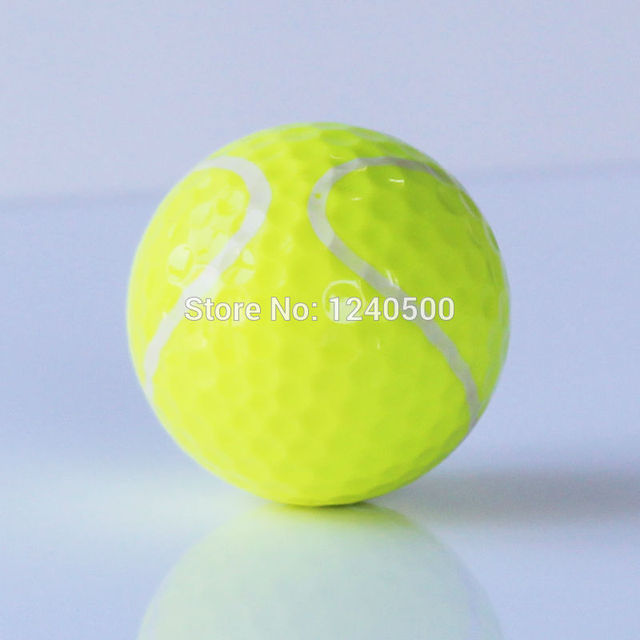 Dwupokryciowa piłka golfowa tenisowa, zestaw 6 sztuk - Wianko - 1