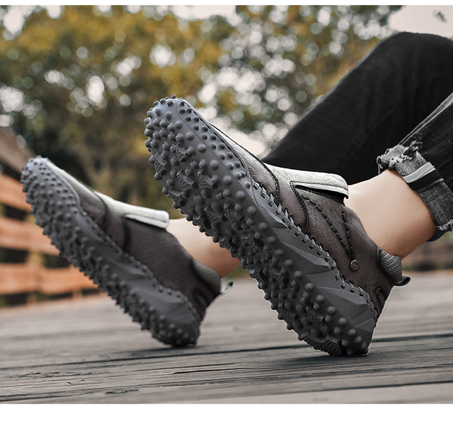 Czarne wodoodporne buty górskie Sneaker Cifimi - męskie nieformalne buty treningowe - Wianko - 4