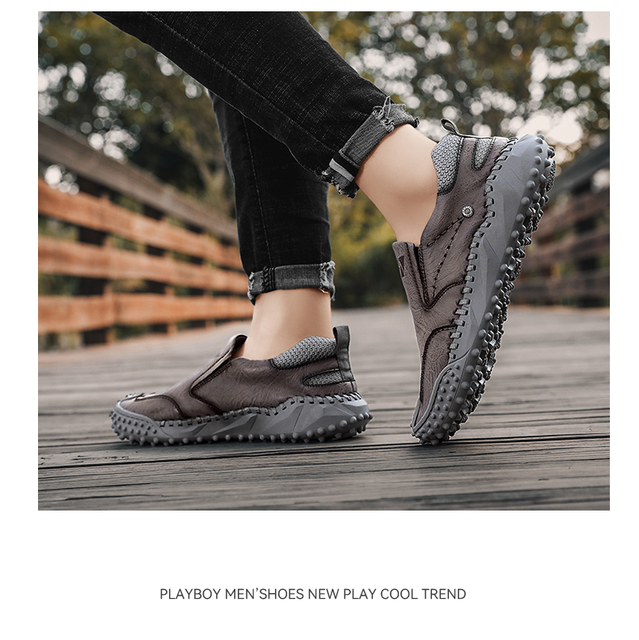 Czarne wodoodporne buty górskie Sneaker Cifimi - męskie nieformalne buty treningowe - Wianko - 6