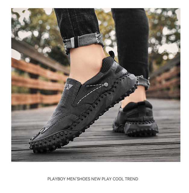 Czarne wodoodporne buty górskie Sneaker Cifimi - męskie nieformalne buty treningowe - Wianko - 3