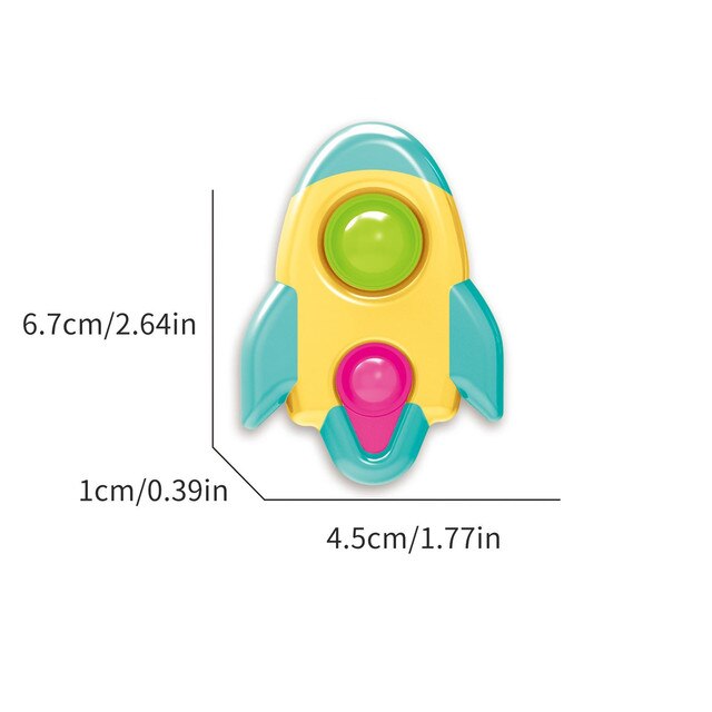 Antystresowy Mini antystresowy Dimple Pushs Bubble - zabawka sensoryczna do zgniatania dla dzieci - Simpl Dimmer Антисресс-Simple Dimple - Wianko - 25