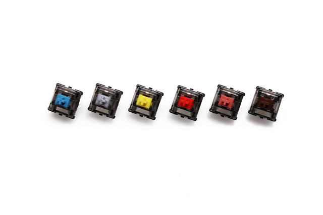 Gateron CAP czarny kryształ V2 przełącznik 3pin SMD RGB do klawiatury mechanicznej, prelubrykowany, brązowy, żółty, cichy, czerwony, srebrny - Wianko - 16