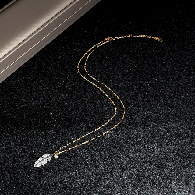 Złoty naszyjnik Chokers 925 ze srebra próby z lśniącym wisiorkiem w stylu europejskim dla kobiet - Wianko - 5