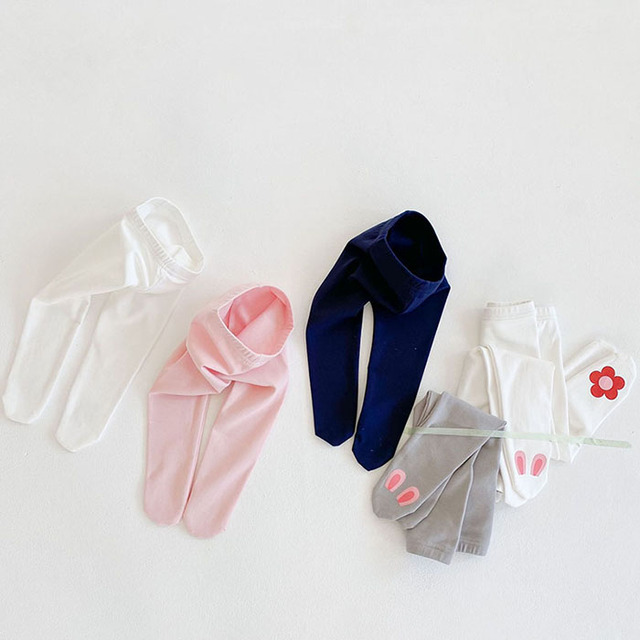 Bawełniane legginsy dla niemowląt Engepapa Newborn Baby Girls - wiosna, jesień, dziewczynki - Wianko - 5