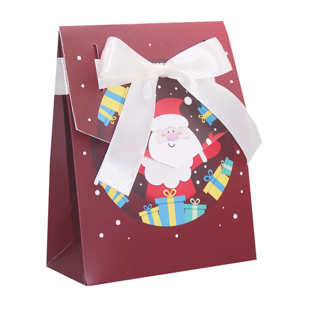 Pudełko z kopertą świąteczną na prezenty - cukierki, czekoladki, desery, ciasta - święty Mikołaj - wesołe święta - Wianko - 6