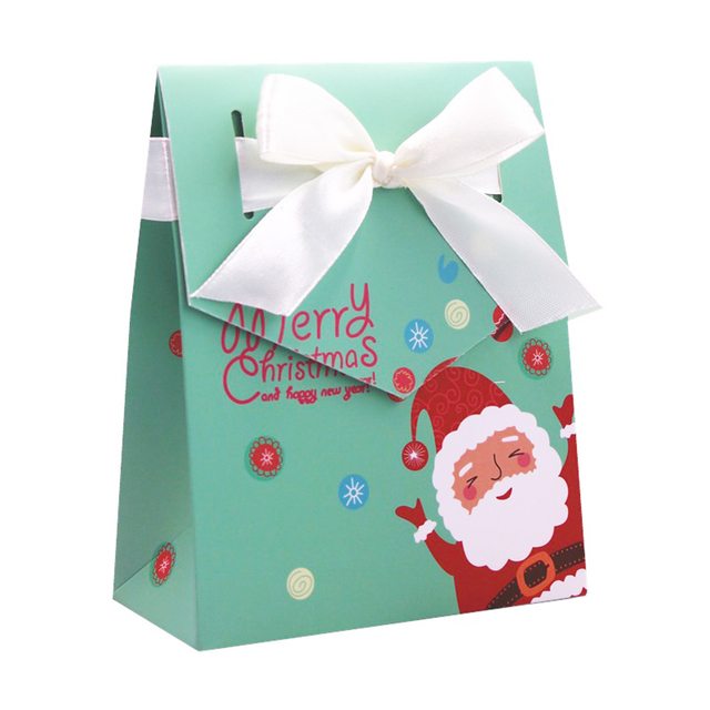 Pudełko z kopertą świąteczną na prezenty - cukierki, czekoladki, desery, ciasta - święty Mikołaj - wesołe święta - Wianko - 10