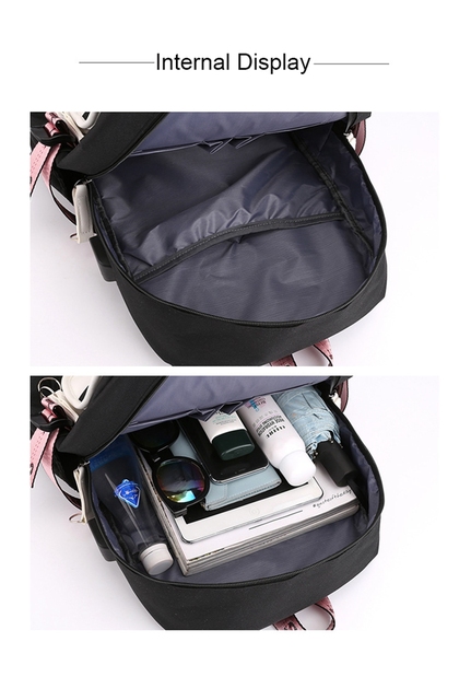 Trwały plecak turystyczny z wodoodpornym materiałem dla dzieci i młodzieży z miejscem na laptopa - Wianko - 20