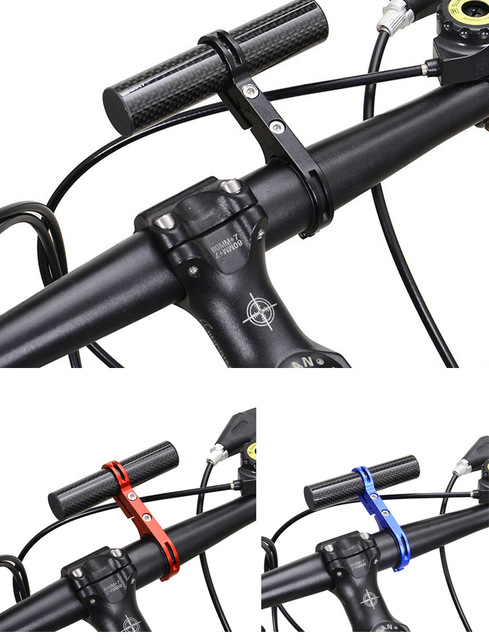 Przedłużka kierownicy rowerowej do montażu na MTB Bike - aluminum/carbon, 10cm/20cm/30cm, stojak na rower - Wianko - 14