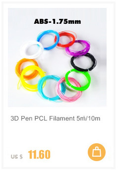 Pióro 3D SL-300 do dekoracji z 1.75mm filamentami PLA/ABS - 4 kolory - Wianko - 8