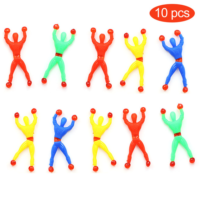 Zabawki urodzinowe: 10 sztuk Śmieszne Zabawki - Wypełniacze Edukacyjne - Dla Dzieci - Losowy Kolor - Wianko - 4