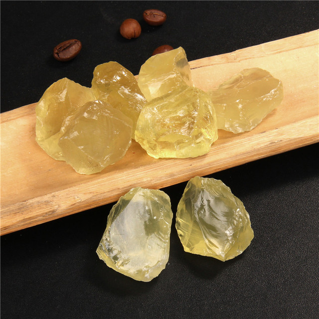 Kamień naturalnego cytrynowego kwarcu 20-30 mm, chropowata skała, idealna do uzdrawiania Reiki i dekoracji domu - Wianko - 7