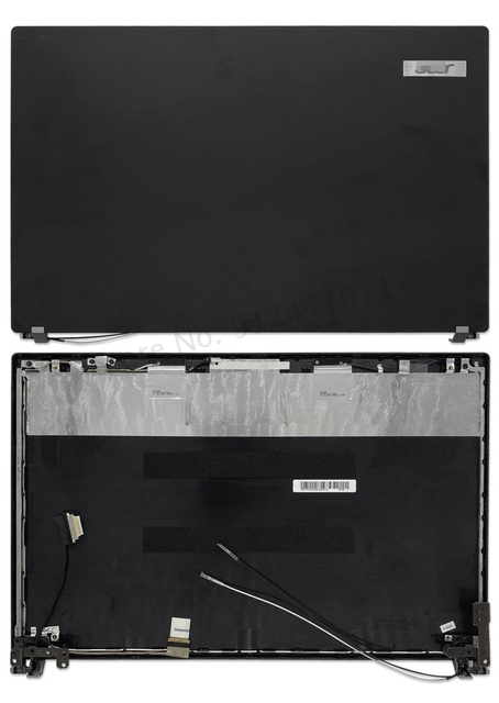 Laptop LCD tylna obudowa do acera TravelMate P2510 - N16P8 seria (pokrywa przednia, zawiasy LCD, dolna część obudowy ABD) - Wianko - 2