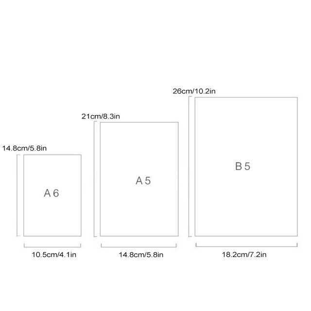 Notes spiralny linii poziomej/siatka Wirebound Sketchbook z matowym etui dla biura - 80 kartek - Wianko - 6