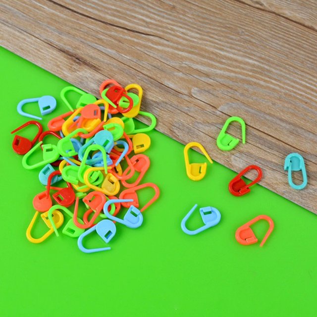 Kolorowe plastikowe pierścienie markerów do szycia - zestaw 10 sztuk - Wianko - 4
