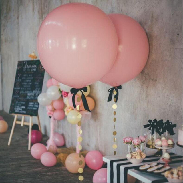 18-calowy gigantyczny balon dekoracyjny lateksowy na ślub, walentynki, urodziny - Wianko - 1