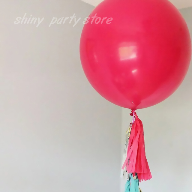 18-calowy gigantyczny balon dekoracyjny lateksowy na ślub, walentynki, urodziny - Wianko - 8
