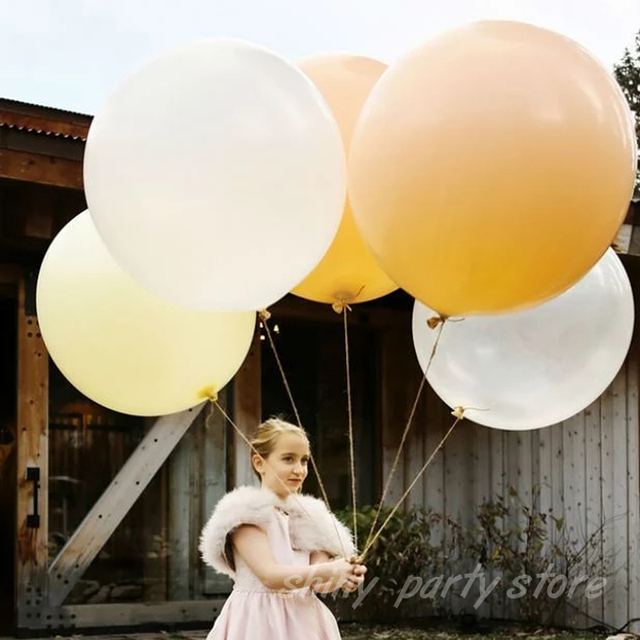 18-calowy gigantyczny balon dekoracyjny lateksowy na ślub, walentynki, urodziny - Wianko - 9