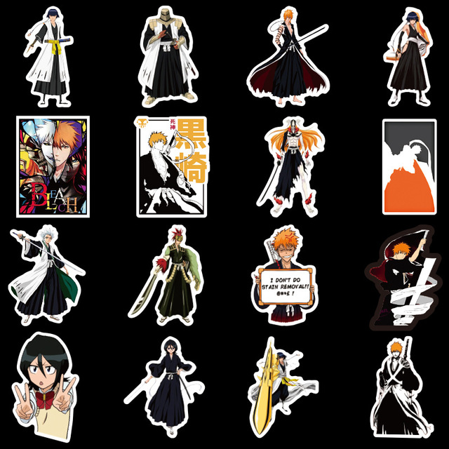 30 sztuk naklejek japońskiego Anime BLEACH na różne powierzchnie - Wianko - 5