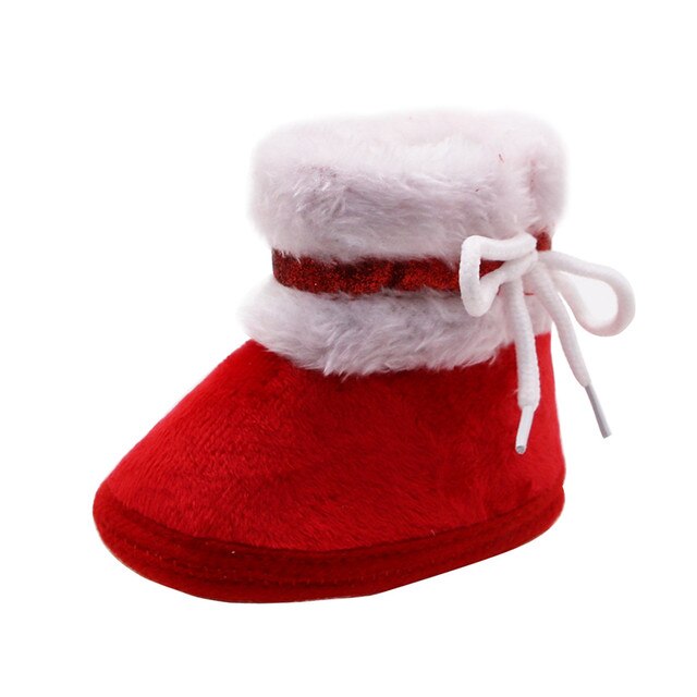 Wygodne kaszmirowe pluszowe buty na jesień i zimę dla dziewczynki i chłopca zaczątki. Wykonane z miękkiego materiału, zapewniające ciepło i wygodę maluchowi - Wianko - 3
