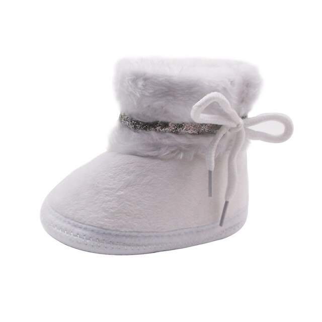 Wygodne kaszmirowe pluszowe buty na jesień i zimę dla dziewczynki i chłopca zaczątki. Wykonane z miękkiego materiału, zapewniające ciepło i wygodę maluchowi - Wianko - 5