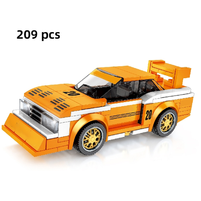 Klocki Sembo Super Samochód Wyścigowy F1 - Prędkość Mistrzów, Wielki Pojazd Zestawy Zabawek Miasto Technika - Wianko - 43