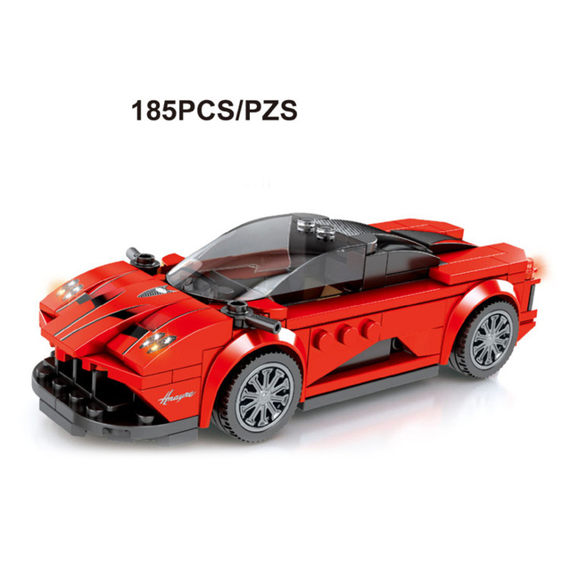 Klocki Sembo Super Samochód Wyścigowy F1 - Prędkość Mistrzów, Wielki Pojazd Zestawy Zabawek Miasto Technika - Wianko - 20