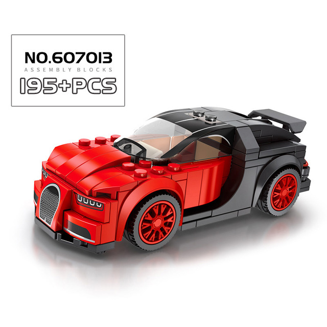 Klocki Sembo Super Samochód Wyścigowy F1 - Prędkość Mistrzów, Wielki Pojazd Zestawy Zabawek Miasto Technika - Wianko - 8
