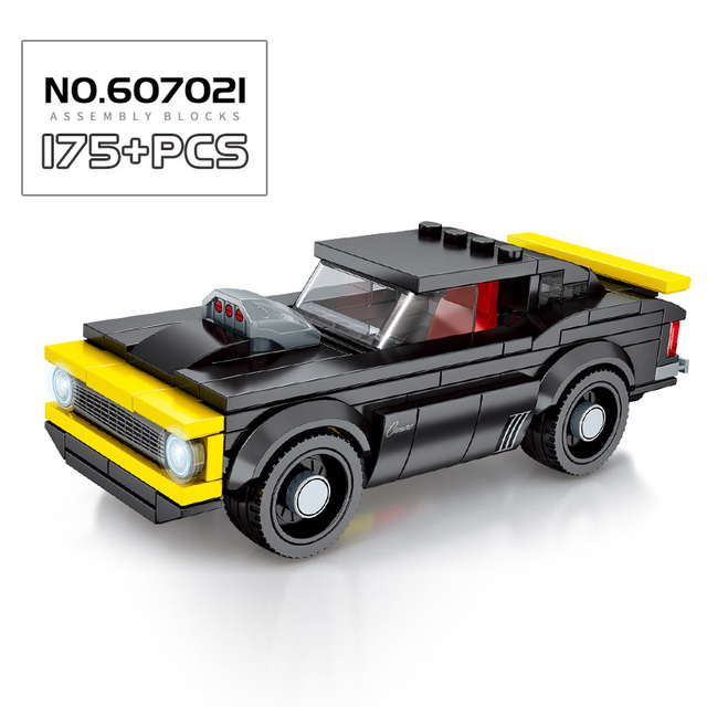 Klocki Sembo Super Samochód Wyścigowy F1 - Prędkość Mistrzów, Wielki Pojazd Zestawy Zabawek Miasto Technika - Wianko - 13