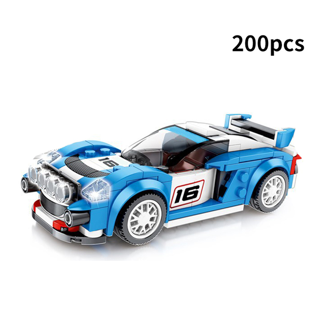 Klocki Sembo Super Samochód Wyścigowy F1 - Prędkość Mistrzów, Wielki Pojazd Zestawy Zabawek Miasto Technika - Wianko - 37