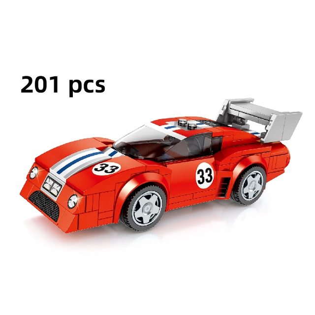 Klocki Sembo Super Samochód Wyścigowy F1 - Prędkość Mistrzów, Wielki Pojazd Zestawy Zabawek Miasto Technika - Wianko - 46