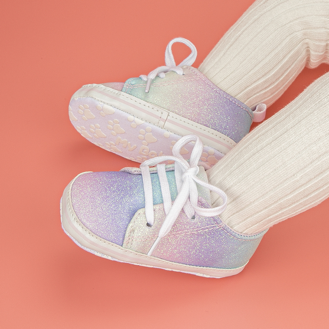 Dziecięce buty Baby Boy i dziewczęce w jednym, miękka podeszwa, gradientowe kolory, idealne dla noworodka - Wianko - 15