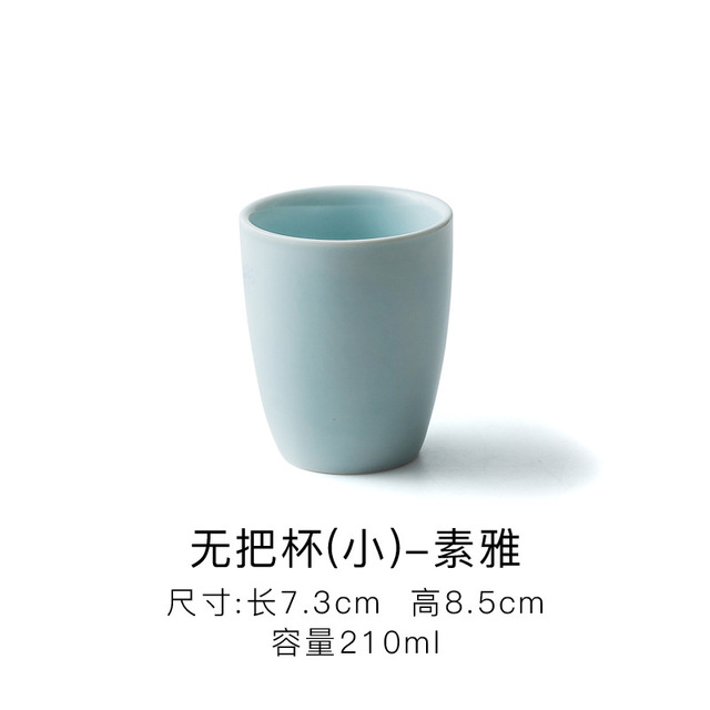 Japoński kubek ceramiczny śniadaniowy z wytłoczonym wzorem - Wianko - 9