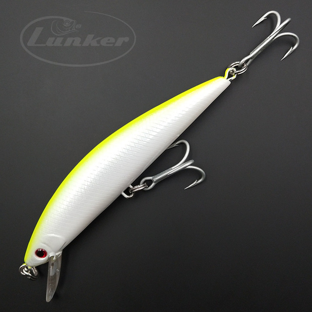 Twarda przynęta Lunker tonący Big Minnow 40g 12.5cm - Sea Bass, makrela, barracuda, GT Fish - Wianko - 7